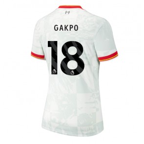 Liverpool Cody Gakpo #18 Tredje trøje Dame 2024-25 Kort ærmer